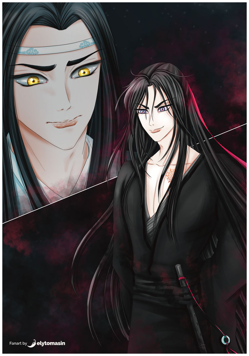 Era Wei Wuxian illustrazione fanart