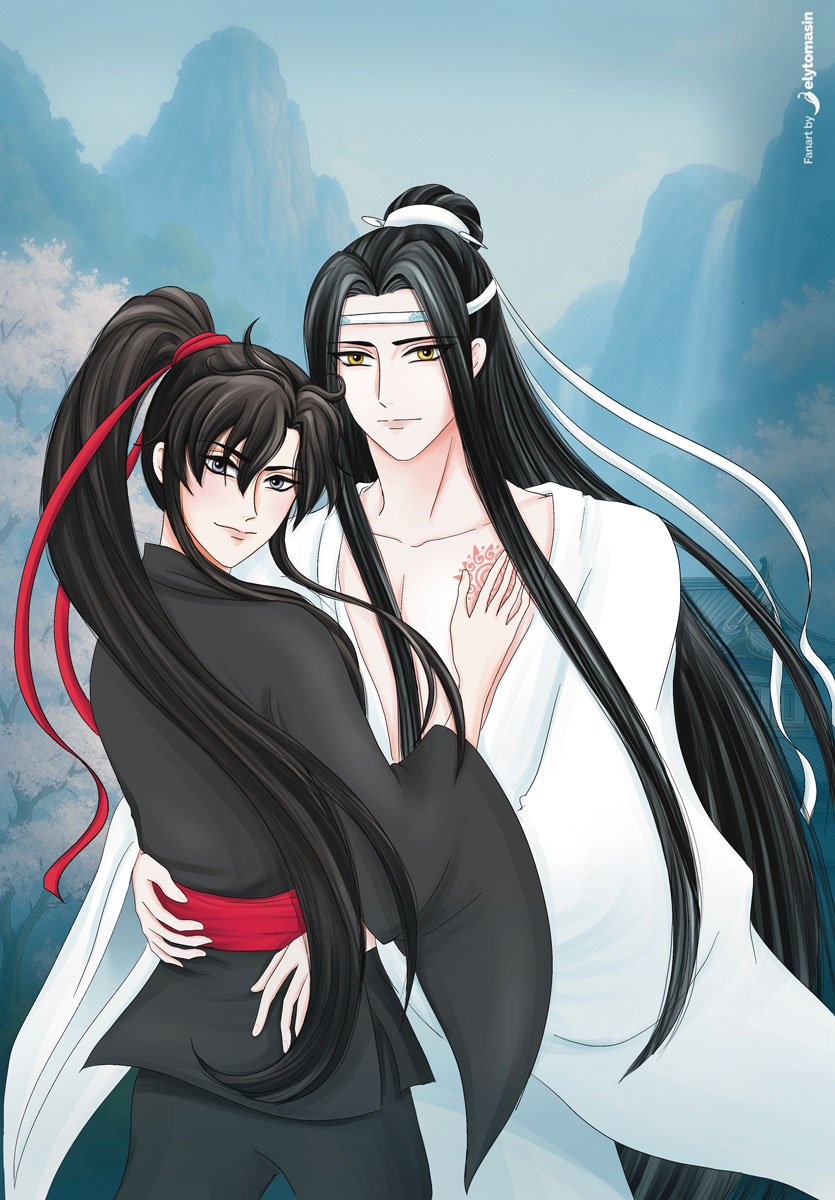 Wei Wuxian e Lan Zhan a Gusu - FanArt