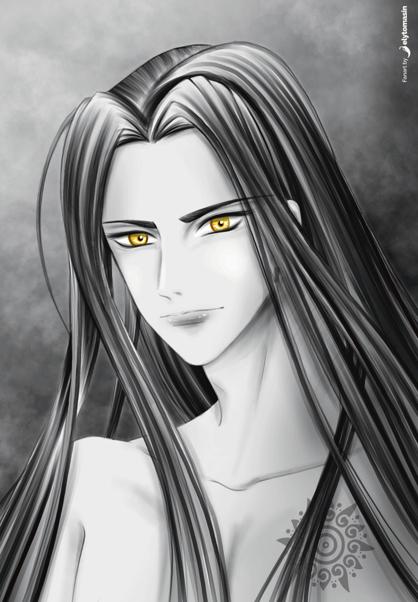 Lan Zhan illustrazione fanart
